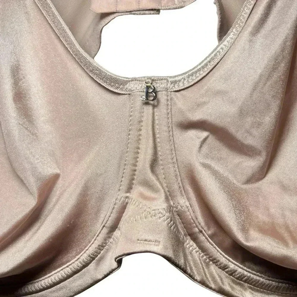 Breezies Signature Shine Unlined Underwire Support Bra Mink A639540 Size 42DDD - Picture 2 of 9